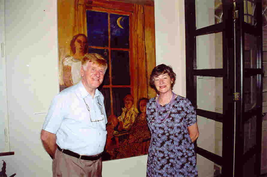 Guus Boersma met echtgenote uit Penticton (Canada)