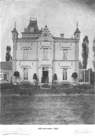 Villa Strabeek omstreeks 1895