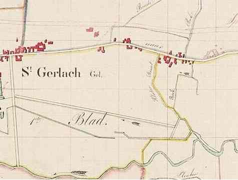 kadastrale kaart van ca. 1850