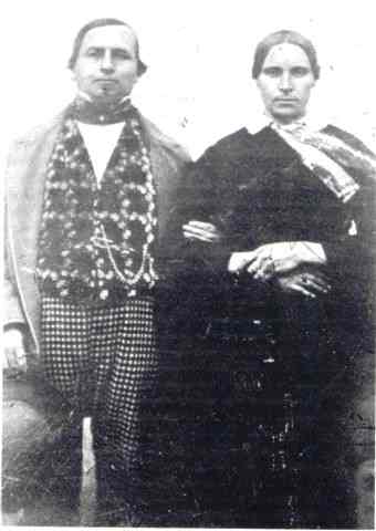 Het echtpaar Jan Willem van Sintfijt en Martha Kusters 